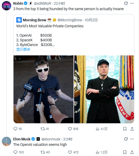 炒股配资开户网上 马斯克称OpenAI估值过高